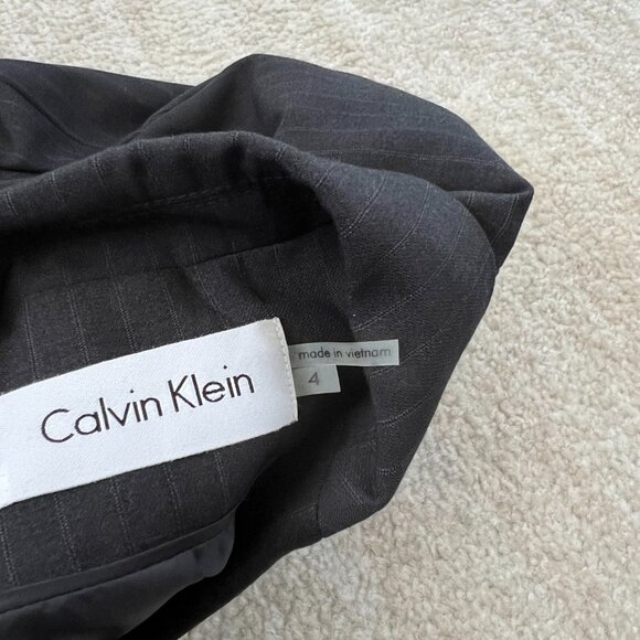 Calvin Klein Blue Work Blazer Jacket 4 - Picture 2 of 8